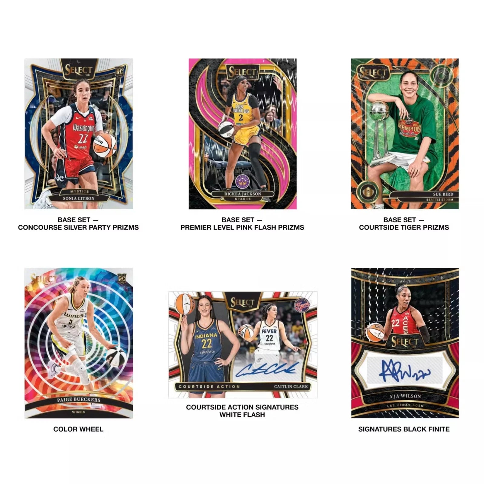 2025 Panini Select WNBA Basketball Blaster Box (Pink Flash)
