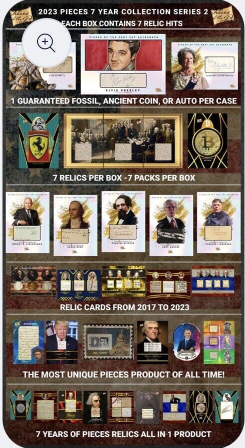 2023 Pieces of the Past 7 Year Collection Series 2 Box