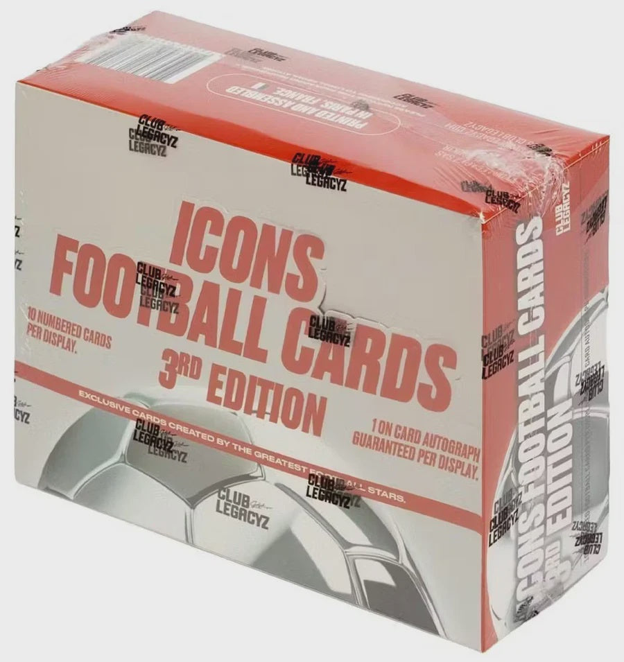 2026 Club Legacyz Icons Soccer 3rd Edition Hobby Box
