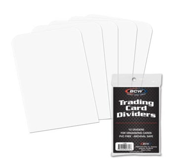 BCW Trading Card Dividers 10 Count