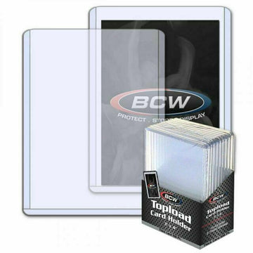 BCW Topload Card Holder 3" x 4" 108pt 10 Count
