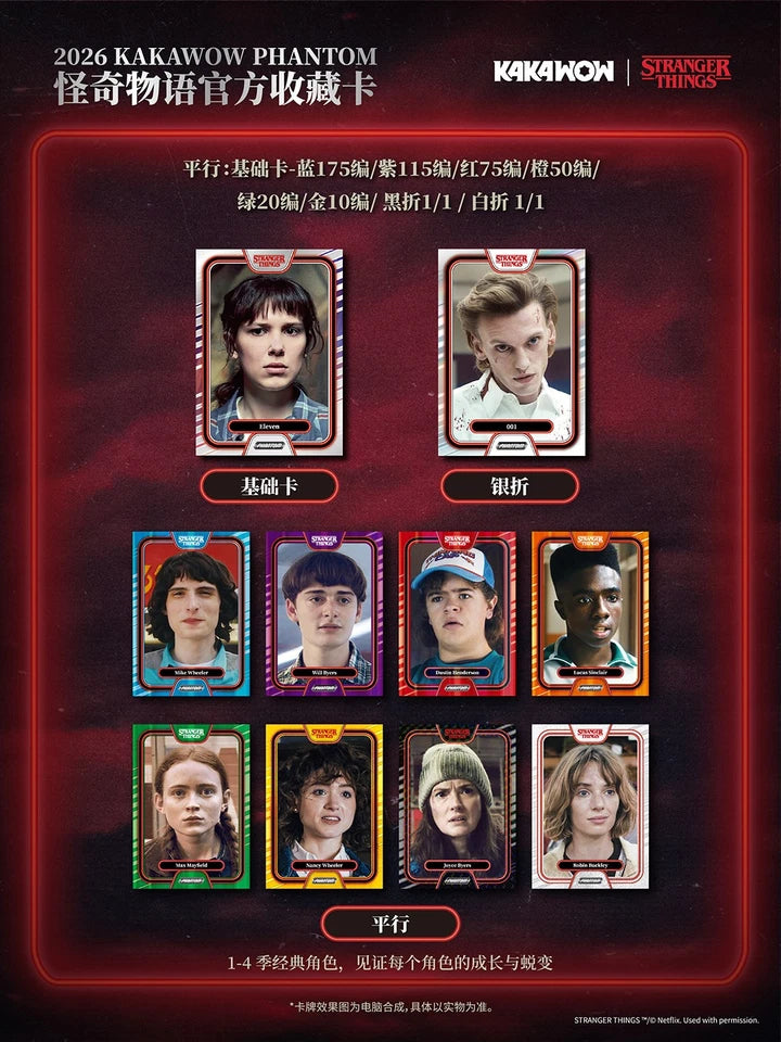 2026 Kakawow Phantom Stranger Things Hobby Box