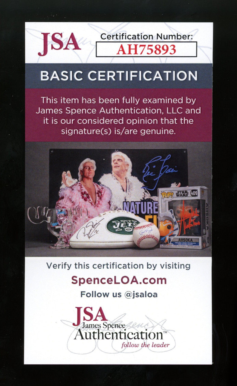 Joe Sakic Signed Autographed Postcard JSA