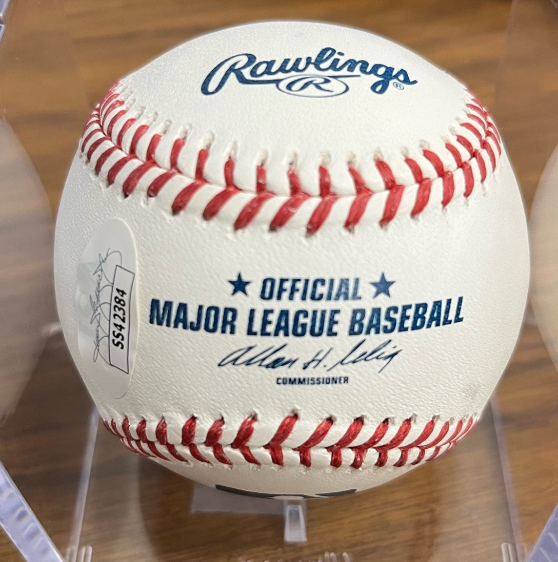 Max Scherzer Signed Autographed Baseball JSA COA