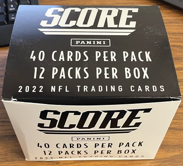 2022 Panini Score Football Jumbo Value Pack Box