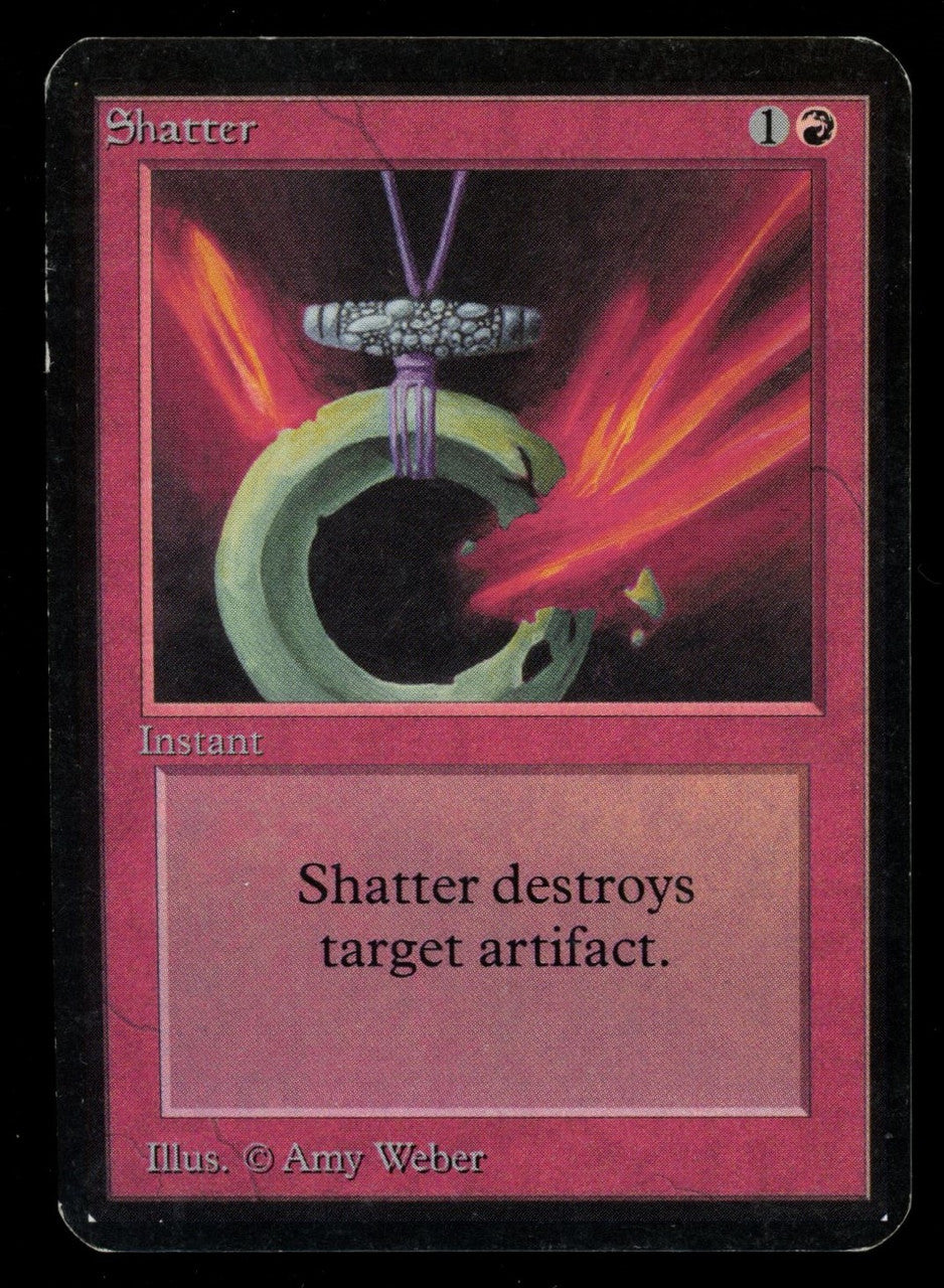 Magic The Gathering MTG Shatter Alpha