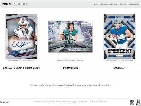 2025 Panini Prizm Football Hobby Blaster Box (Orange Ice)
