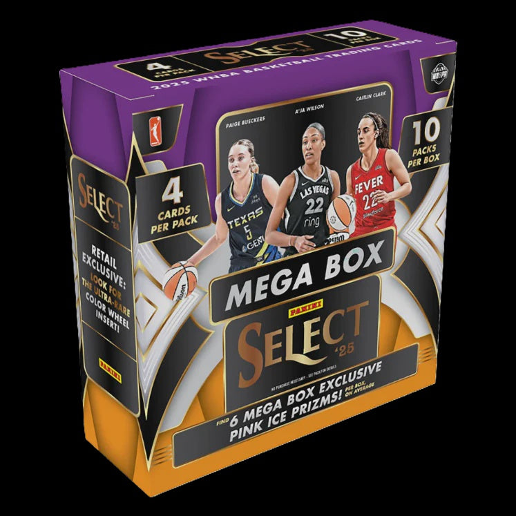 2025 Panini Select WNBA Basketball Mega Box (Pink Ice)