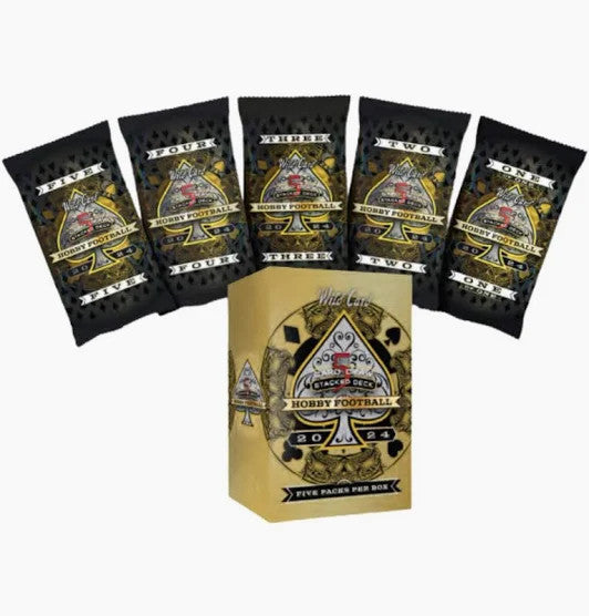 2024 Wild Card 5 Card Draw Stacked Deck Football Hobby Box
