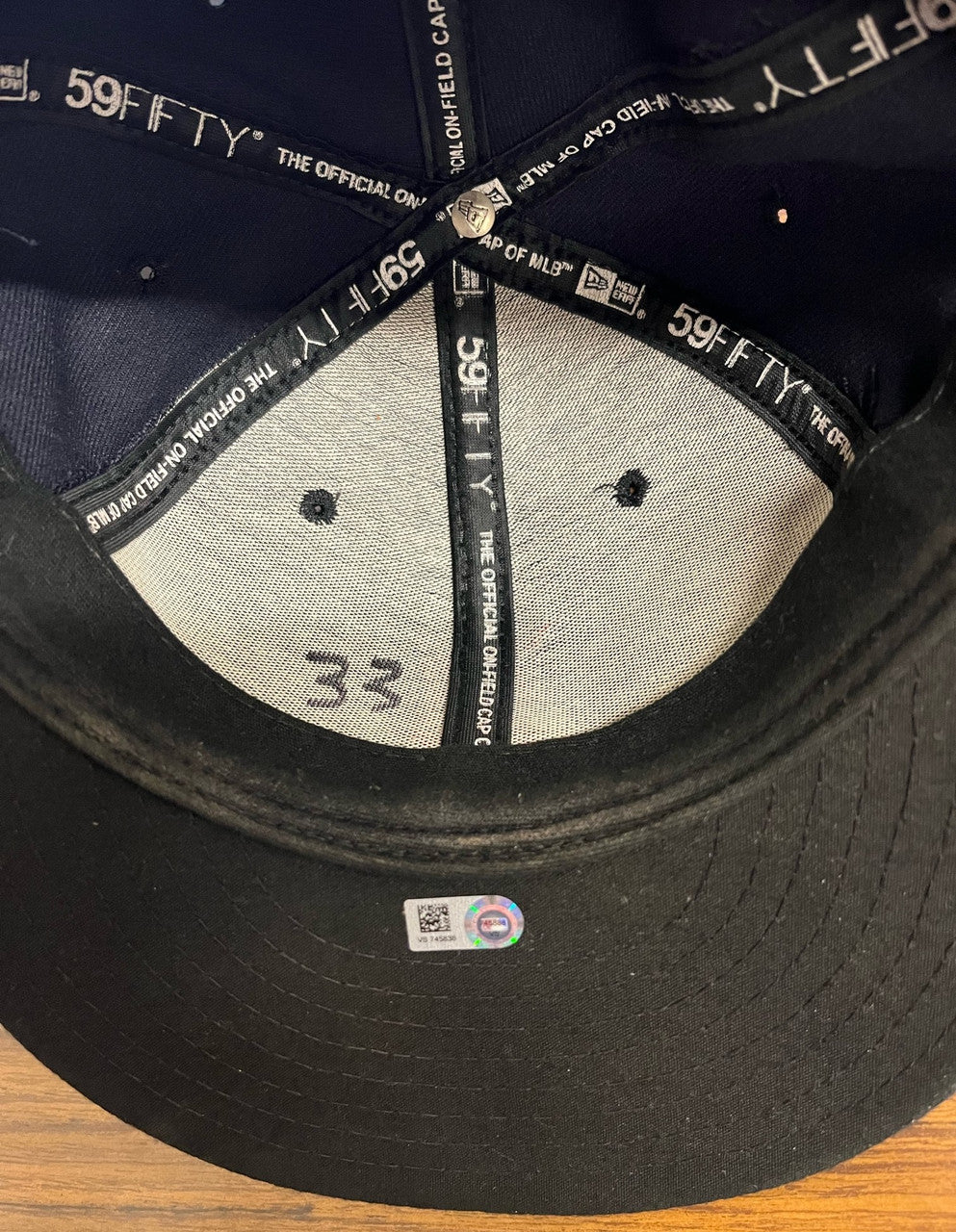 Drew Smyly Game Worn Detroit Tigers Postseason Cap MLB Authenticated
