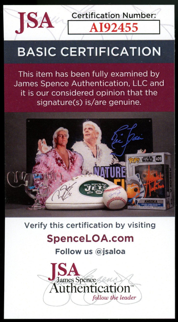 1977 Baseball's Great HOF Exhibit Duke Snider Signed Autographed Card JSA