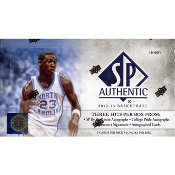2012-13 SP Authentic Basketball Sealed Hobby Box