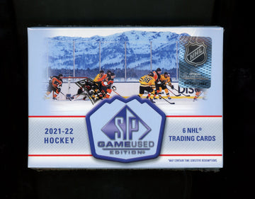 2021/22 Upper Deck SP Game Used Hockey Hobby Box
