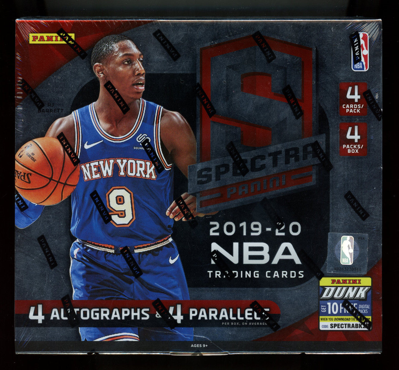 2019/20 Panini Spectra Basketball Hobby Box