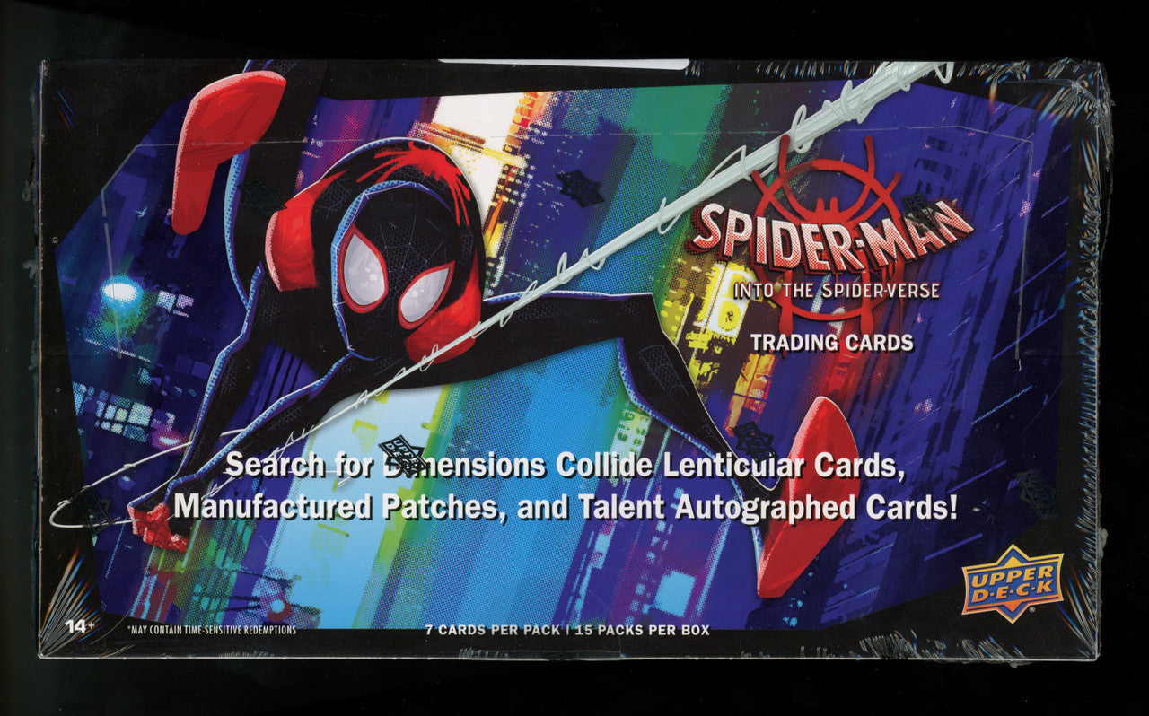 2022 Upper Deck Marvel Spiderman Into the Spider-Verse Hobby Box