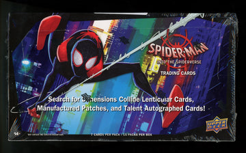 2022 Upper Deck Marvel Spiderman Into the Spider-Verse Hobby Box