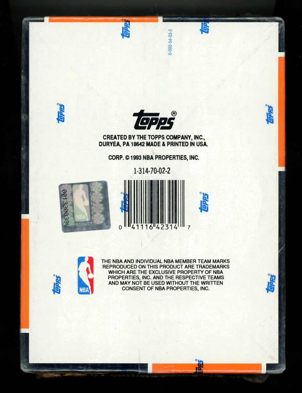 1992/93 Topps Stadium Club Basketball Series 2 Box Factory Sealed