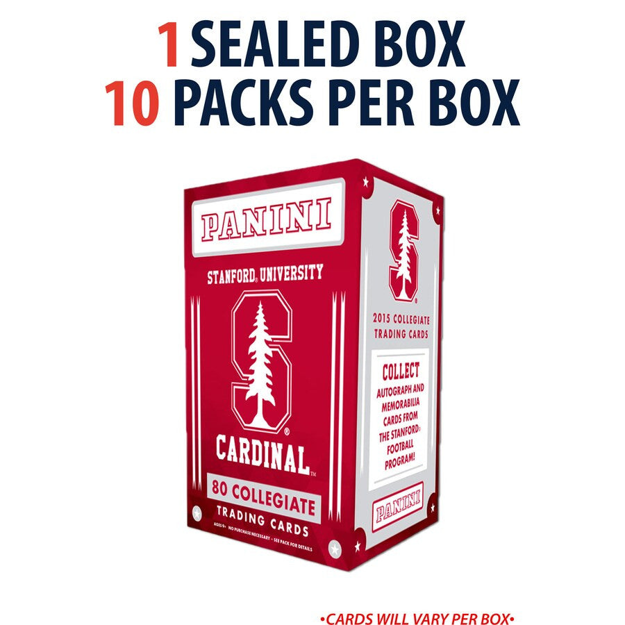 2015 NCAA Panini Stanford Cardinals Collegiate Multi-Sport Booster Box
