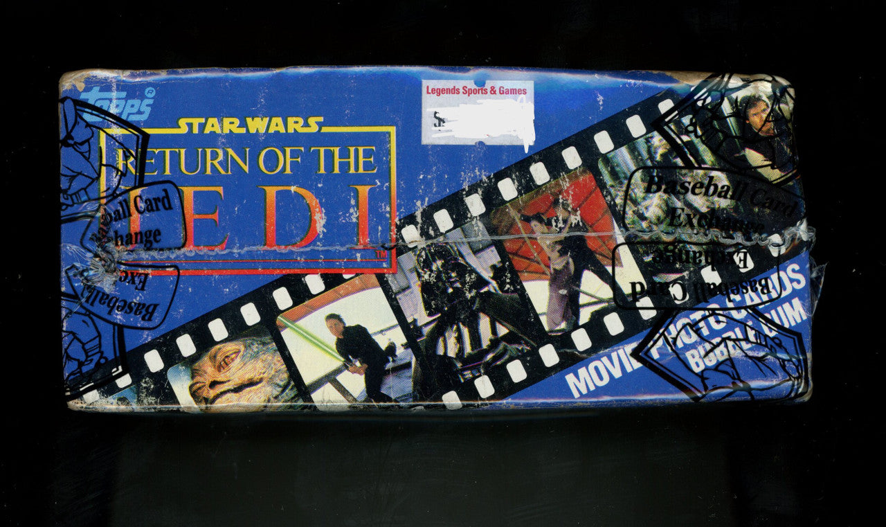 1983 Topps Star Wars Return of the Jedi Series 1 Box BBCE Wrapped