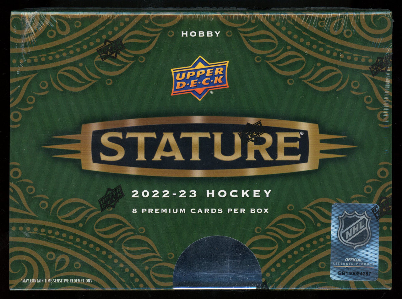 2022/23 Upper Deck Stature Hockey Hobby Box