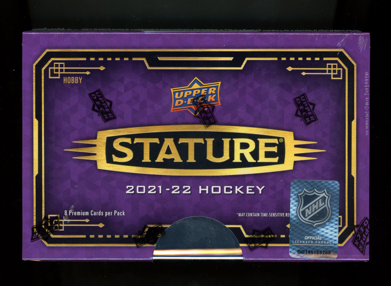 2021/22 Upper Deck Stature Hockey Hobby Box