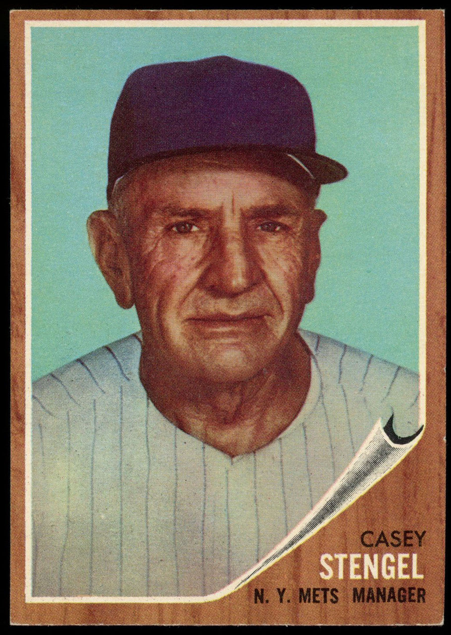 1962 Topps Casey Stengel EX #29