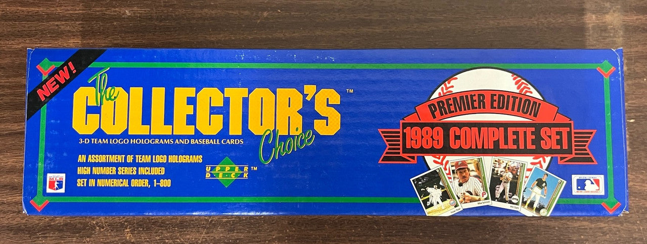 1989 Upper Deck Baseball Factory Sealed Set (Sticker Seal) Ken Griffey Jr. RC