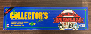 1989 Upper Deck Baseball Factory Sealed Set (Sticker Seal) Ken Griffey Jr. RC