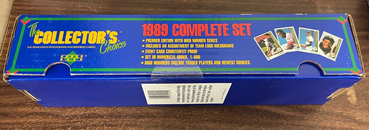 1989 Upper Deck Baseball Factory Sealed Set (Sticker Seal) Ken Griffey Jr. RC