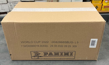 2022 Panini FIFA World Cup Soccer Sticker 30-Box Case