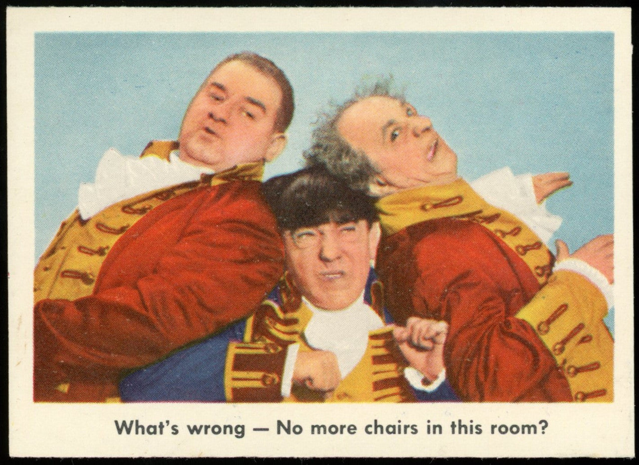 1959 Fleer Three 3 Stooges #90 NM