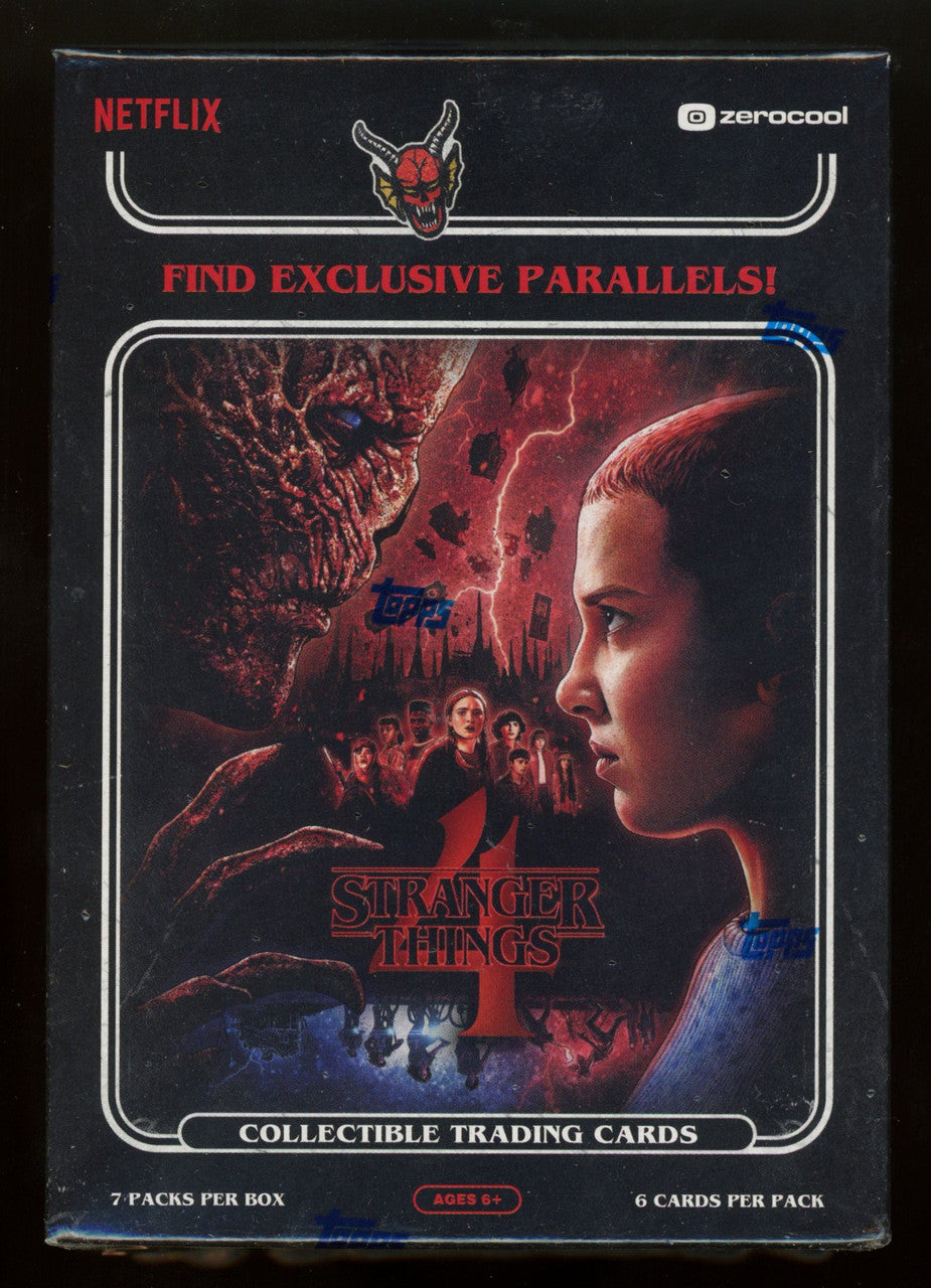 2023 Topps Zerocool Stranger Things Season 4 Blaster Box