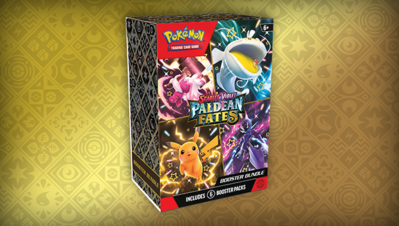 Pokemon: Paldean Fates Booster Bundle