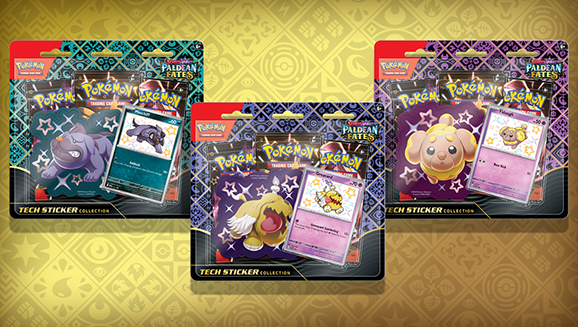Pokemon: Paldean Fates Sticker Collection