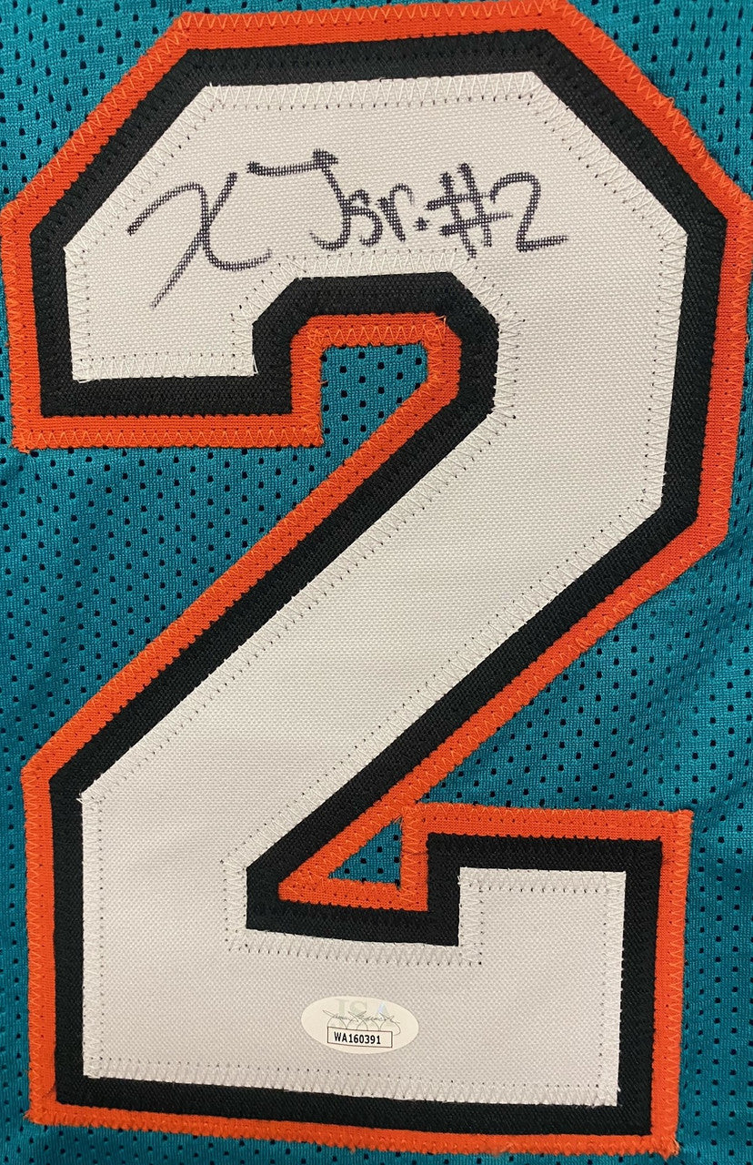 Xavier Tillman Signed Teal Grizzlies Jersey JSA Witnessed