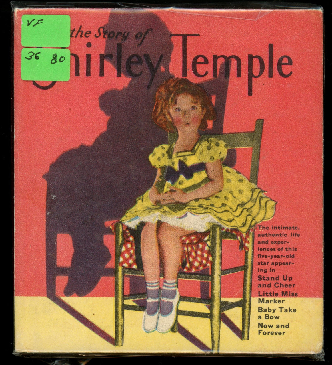 1934 "The Story of Shirley Temple" The Big Little Book #1089