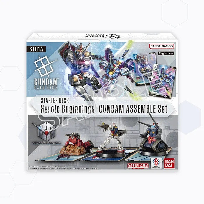 Gundam: Starter Deck Assemble Set - Heroic Beginnings ST01A