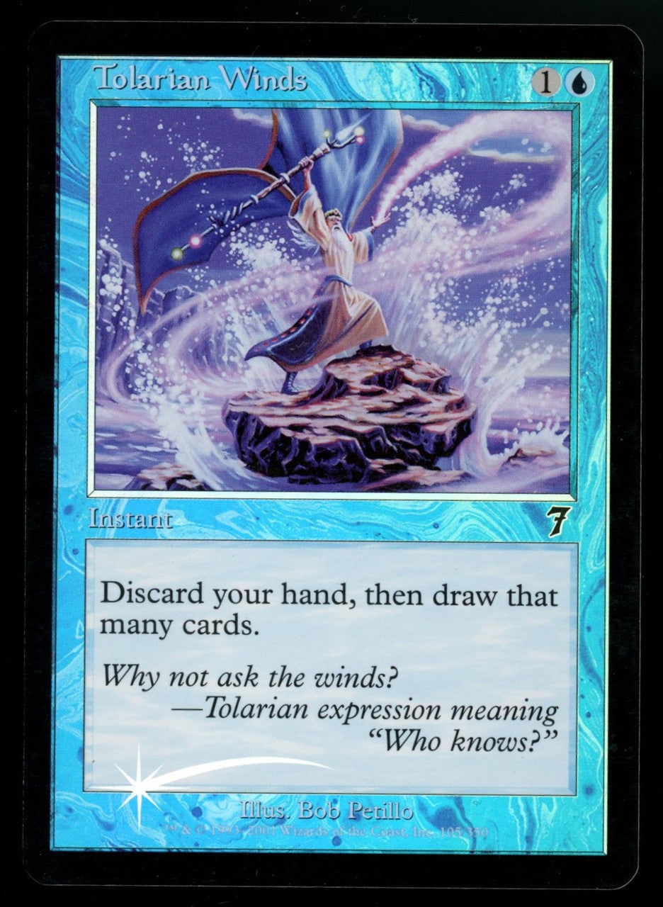 Magic Tolarian Winds 7th Edition Foil #105/350