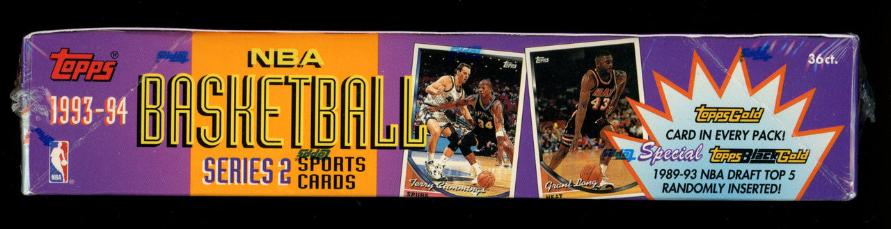 1993-94 Topps Basketball Series 2 Hobby Box Factory Sealed