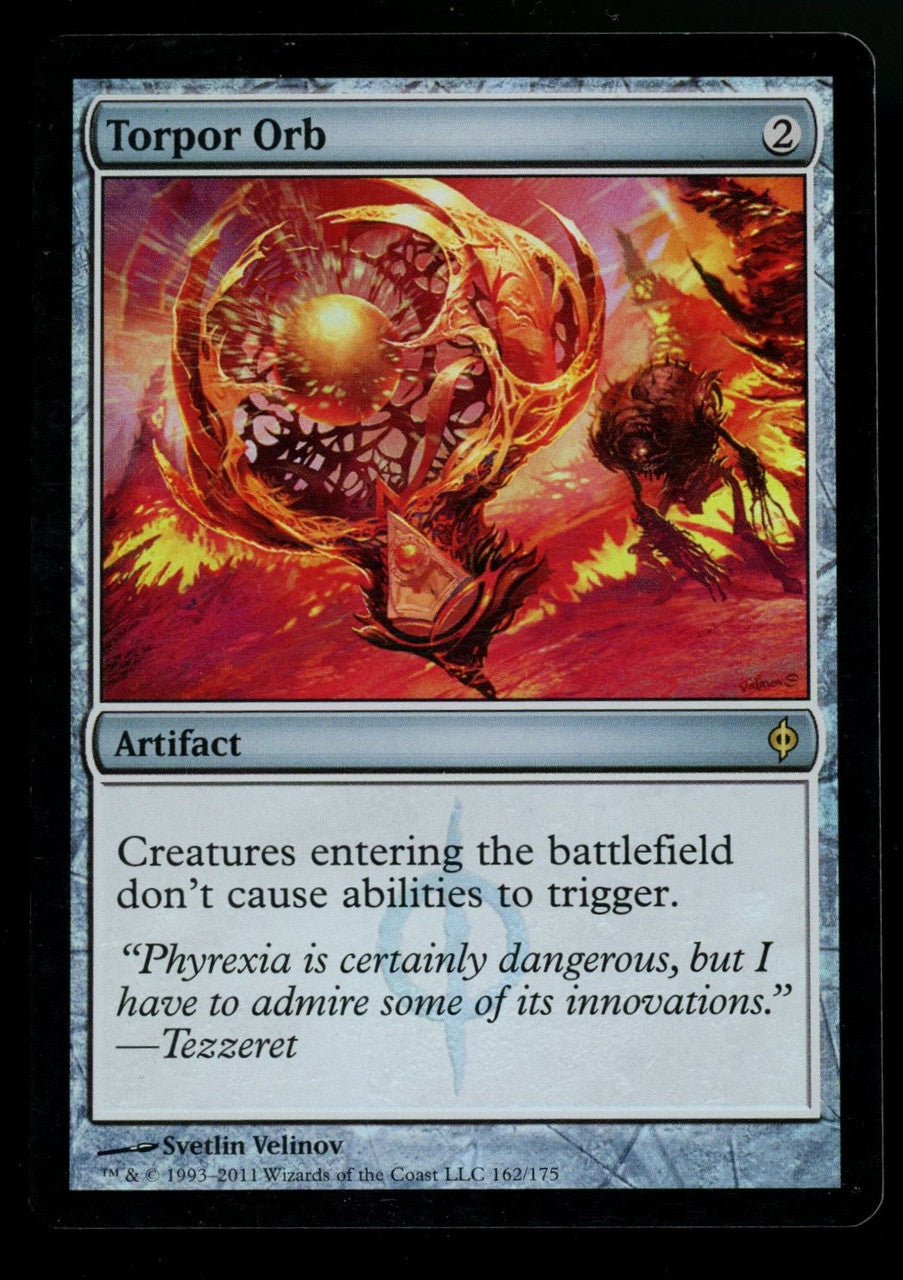 Magic Torpor Orb New Phyrexia Foil #162/175