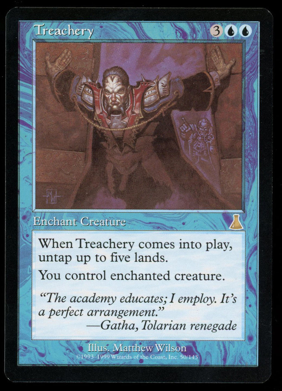 Magic the Gathering Treachery (Urza's Destiny) NM