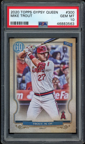2020 Topps Gypsy Queen Mike Trout #300 PSA 10 Gem MT