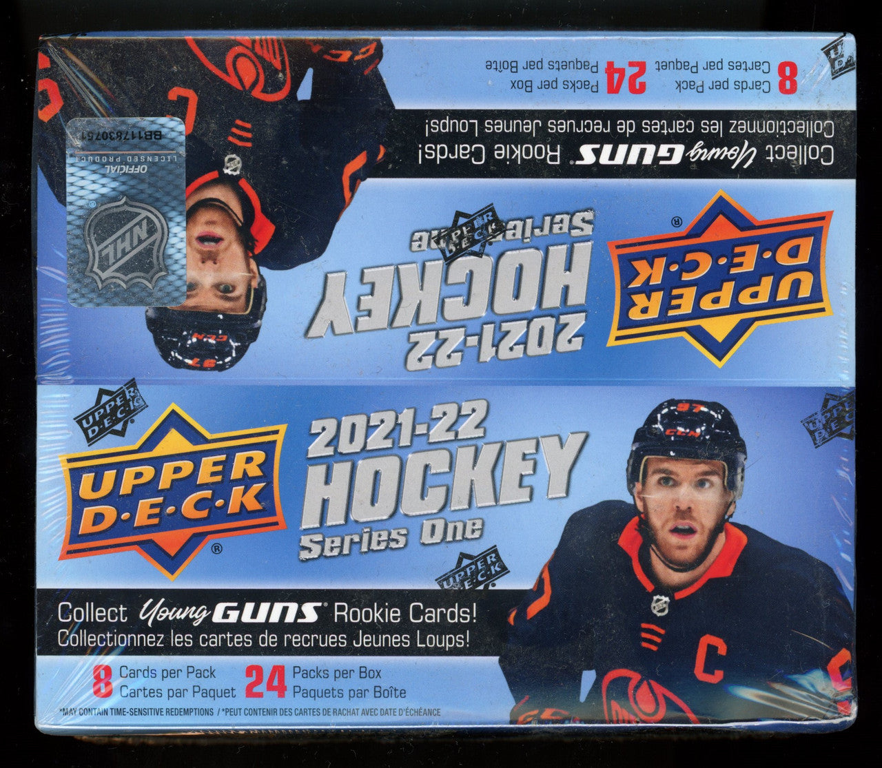 2021/22 Upper Deck Series 1 Hockey Retail Box