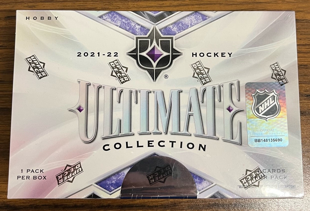 2021/22 Upper Deck Ultimate Collection Hockey Hobby Box