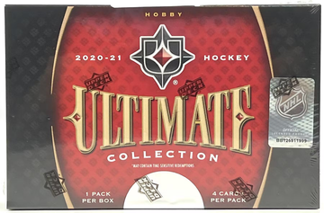 2020/21 Upper Deck Ultimate Collection Hockey Hobby Case (8 Boxes)