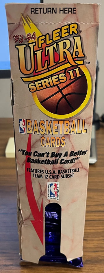 1993/94 Fleer Ultra Basketball Series 2 Jumbo Pack Lot of 23 Packs