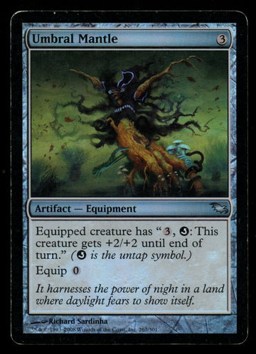 Magic MTG Umbral Mantle Shadowmoor Foil English HP