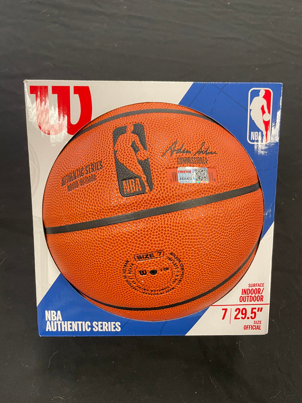 Austin Reaves Signed Autographed Wilson NBA Authentic Basketball Tristar