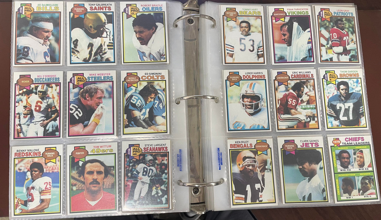 1979 Topps Football Complete Set (528) NM Earl Campbell RC