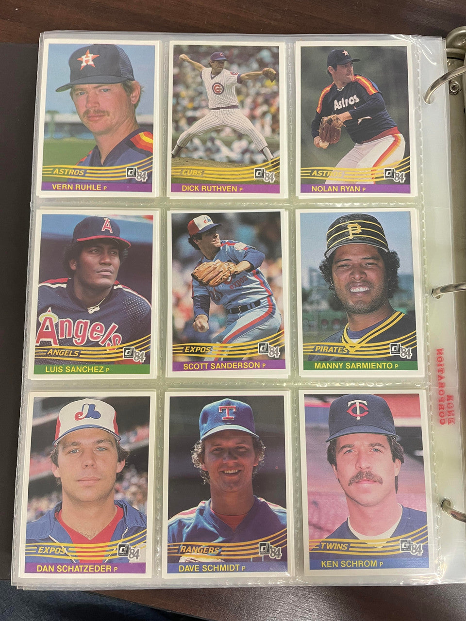 1984 Donruss Baseball Complete Set (660) NM-MT w/ DK, Action AS & Champions
